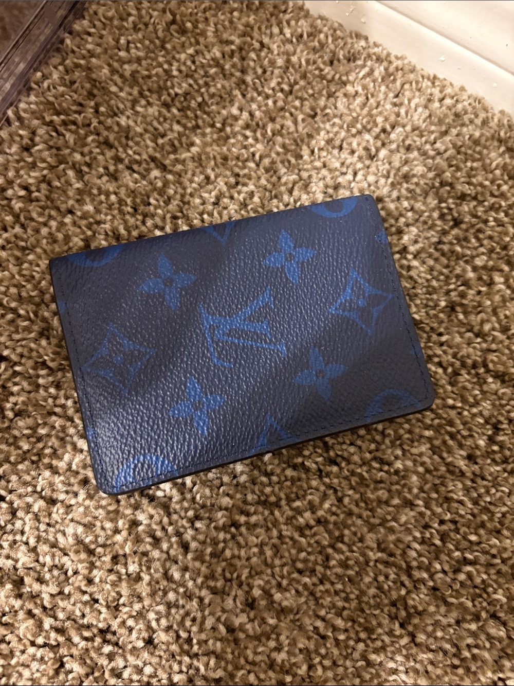 Designer LV Monogram Waller - Blue